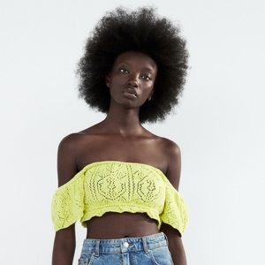 Zara knit top - like new